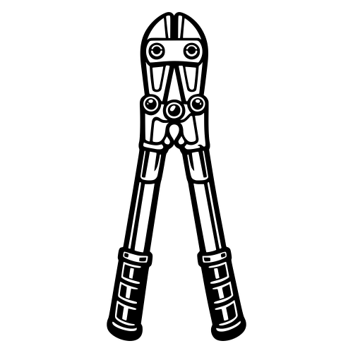 Bolt Cutter - Vector Graphics - Digital File Digital My Custom Designs PDF