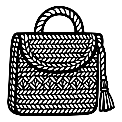 Crochet Bag - Digital File - XCS Friendly Digital My Custom Designs PDF