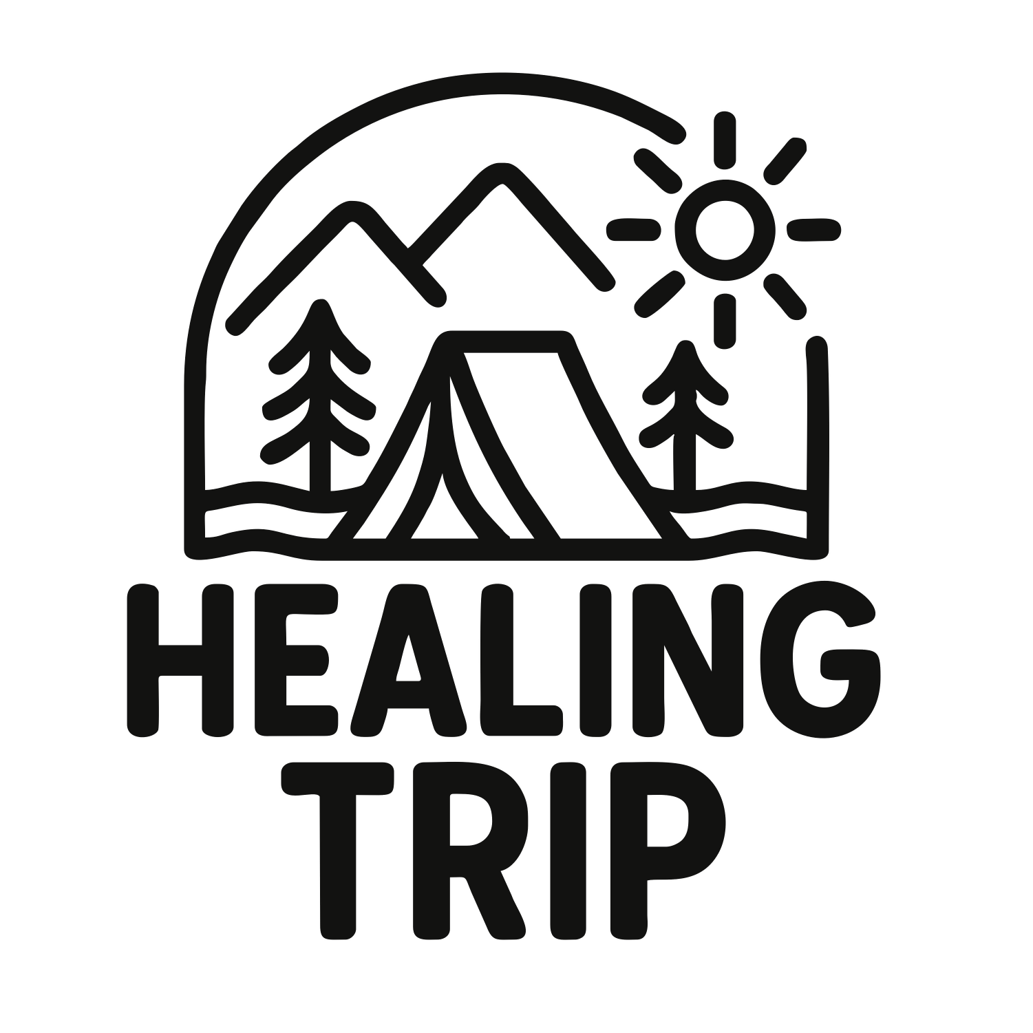 Healing Trip - Digital File - XCS Friendly Digital My Custom Designs PNG