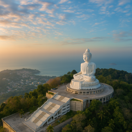 Big Buddha - Phuket Thailand - Asia - Rendered - Digital File Digital My Custom Designs PDF