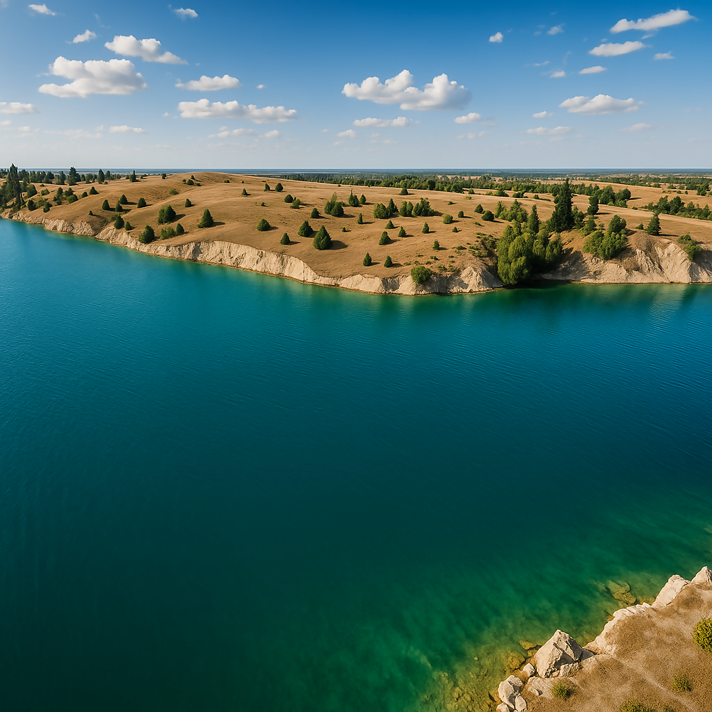 Flathead Lake - Montana United States - Rendered - Digital File Digital My Custom Designs PDF