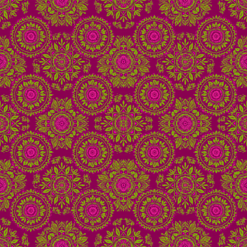 Floral and Botanical - Botanical Mandala Rings - Pattern - Digital File Digital My Custom Designs PDF