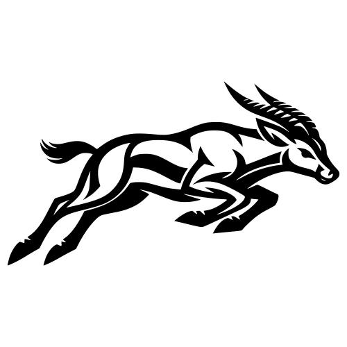 Dynamic Antelope in Motion - Digital File - XCS Friendly