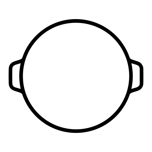 Paella Pan Outline - Digital File - XCS Friendly Digital My Custom Designs PDF