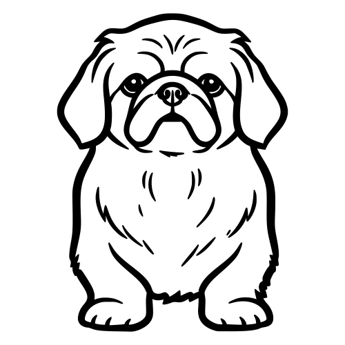 Pekingese - Digital File - XCS Friendly Digital My Custom Designs PDF