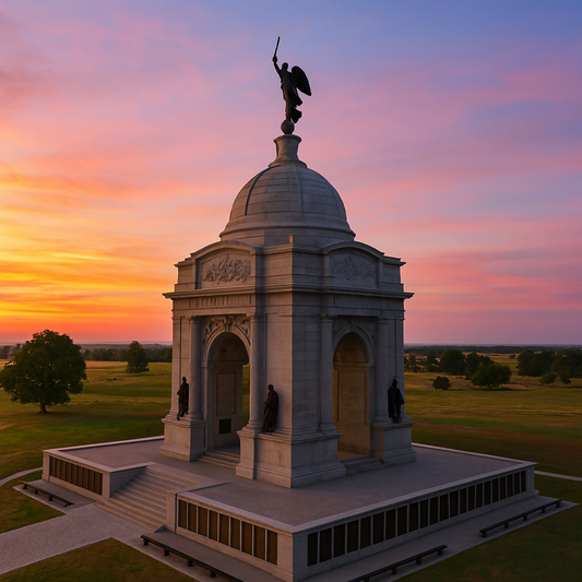 Pennsylvania State Memorial - Gettysburg National Military Park - Pennsylvania United States - Rendered - Digital File Digital My Custom Designs PDF