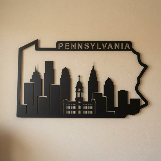 Pennsylvania - Wall / Home Decor - State Outline - United States - Digital File - ZIP File - Digital