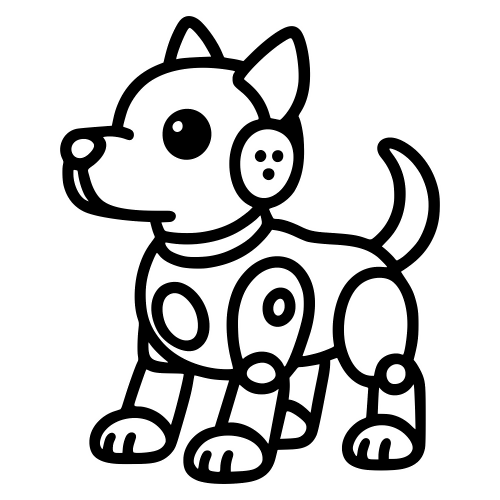 Pet Robot - Digital File - XCS Friendly Digital My Custom Designs PDF