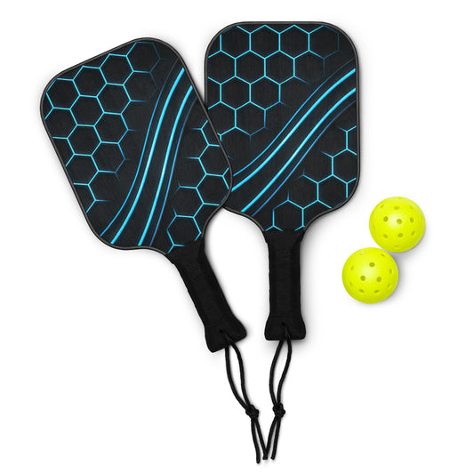 Pickleball paddle set My Custom Designs Default Title