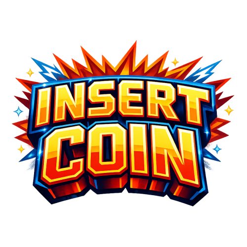 Pop Culture & Fandom - Insert Coin - T Shirt Design - Digital File Digital My Custom Designs 300 DPI PNG