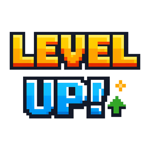 Pop Culture & Fandom - Level Up - T Shirt Design - Digital File Digital My Custom Designs 300 DPI PNG