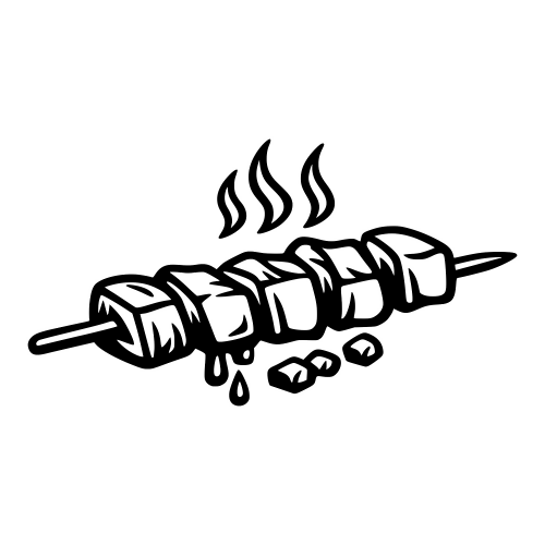 Pork Barbeque Design - Digital File - XCS Friendly Digital My Custom Designs