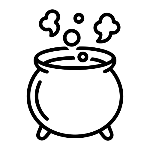 Potion Cauldron - Digital File - XCS Friendly Digital My Custom Designs PDF