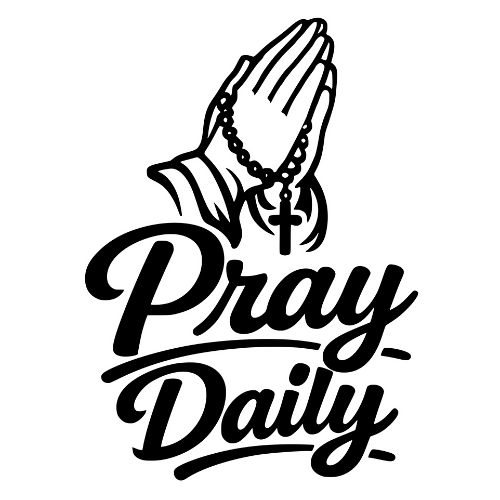 Pray Daily - Digital File - XCS Friendly Digital My Custom Designs PDF