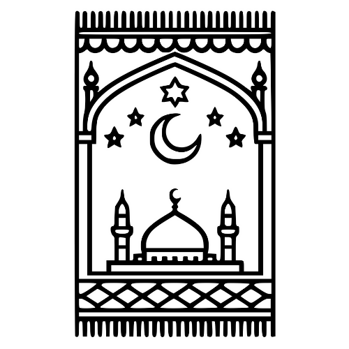 Prayer Rug Design - Digital File - XCS Friendly Digital My Custom Designs PDF