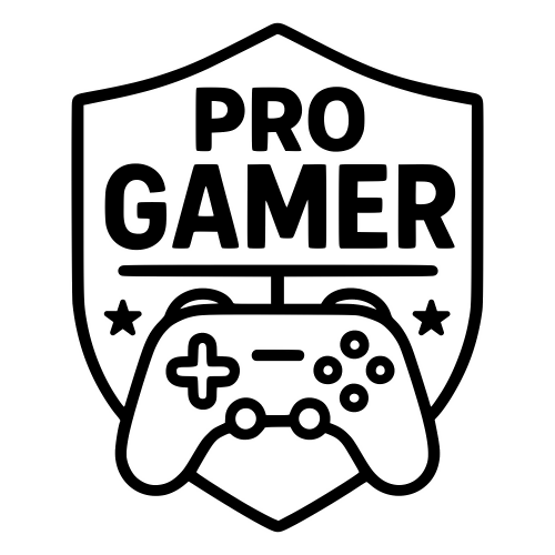 Pro Gamer Badge - Digital File - XCS Friendly Digital My Custom Designs PDF