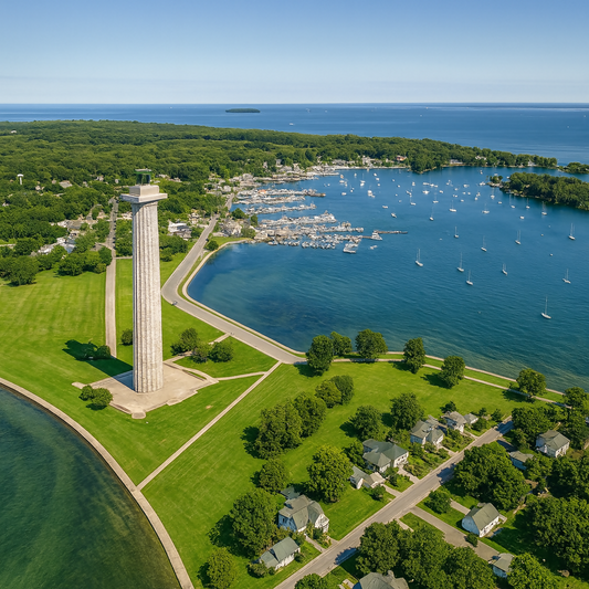 Put-in-Bay - Lake Erie Islands - Ohio United States - Rendered - Digital File Digital My Custom Designs PDF