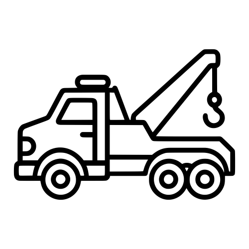 Tow Truck Heavy Duty - Digital File - XCS Friendly Digital My Custom Designs PDF