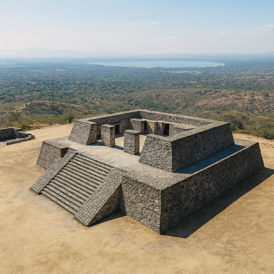 Xochicalco Archaeological Site (Zona Arqueológica de Xochicalco) - Morelos Mexico - Rendered - Digital File Digital My Custom Designs PDF