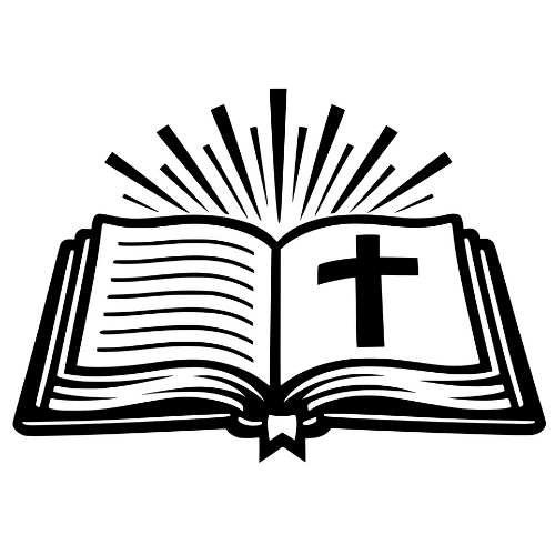 Bible Open with Rays - Digital File - XCS Friendly Digital My Custom Designs PDF
