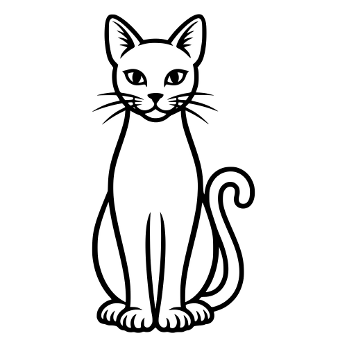 Thai Cat - Digital File - XCS Friendly Digital My Custom Designs PDF