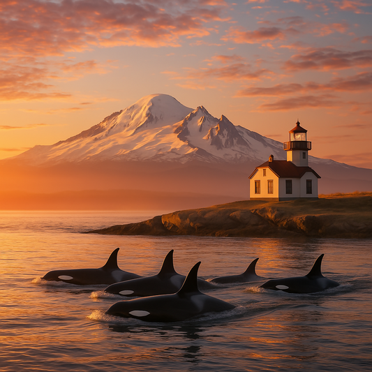 San Juan Islands - Washington United States - Rendered - Digital File Digital My Custom Designs PDF