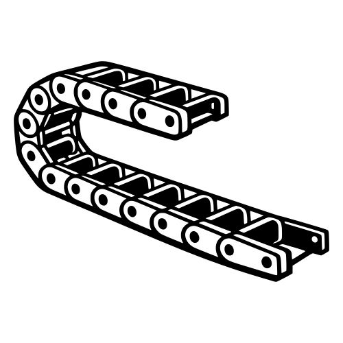 Cable Carrier Outline - Vector Graphics - Digital File Digital My Custom Designs PDF