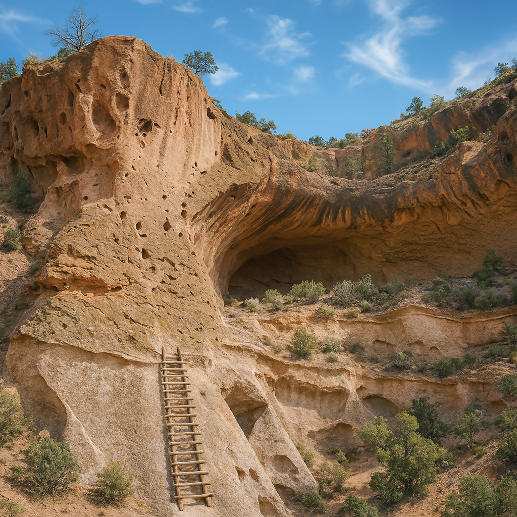 Alcove House - Bandelier National Monument - New Mexico United States - Rendered - Digital File Digital My Custom Designs PDF