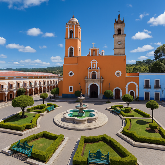 Mineral del Monte (Real del Monte)-Hidalgo Mexico - Rendered - Digital File Digital My Custom Designs PDF