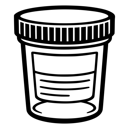 Specimen Cup Outline - Digital File - XCS Friendly Digital My Custom Designs PDF