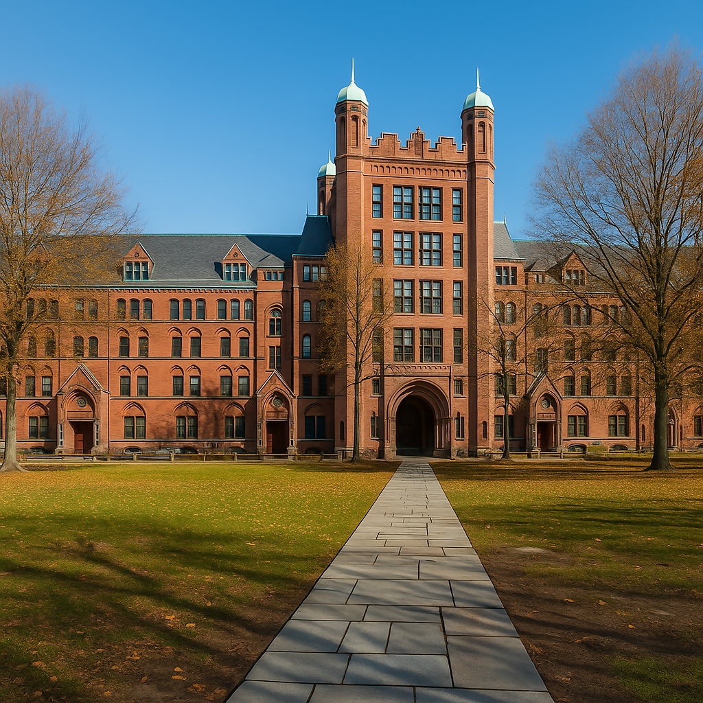 Durfee Hall - Yale University (New Haven) - Connecticut United States - Rendered - Digital File Digital My Custom Designs PDF