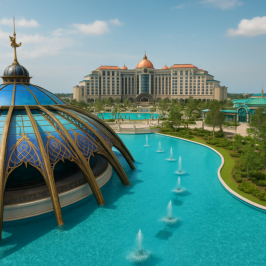 Universal Helios Grand Hotel - Universal Epic Universe - Florida United States - Rendered - Digital File Digital My Custom Designs PDF