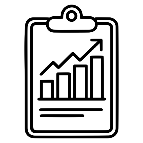 Clipboard with Stats Chart - Digital File - XCS Friendly Digital My Custom Designs PDF