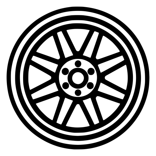 Wheel Rim With Spokes - Digital File - XCS Friendly Digital My Custom Designs PDF