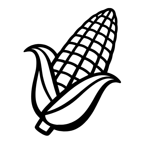 Corn on the Cob - Vector Graphics - Digital File Digital My Custom Designs PDF