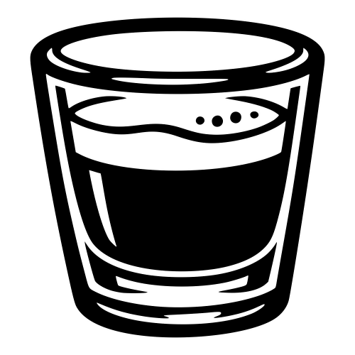 Espresso Shot Glass - Digital File - XCS Friendly