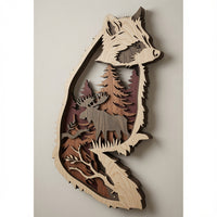 Raccoon - Wilderness - Layered Nature Design - Digital File - SVG - Digital