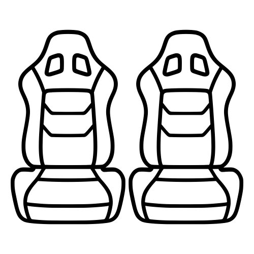 Racing Seats - Digital File - XCS Friendly Digital My Custom Designs PDF