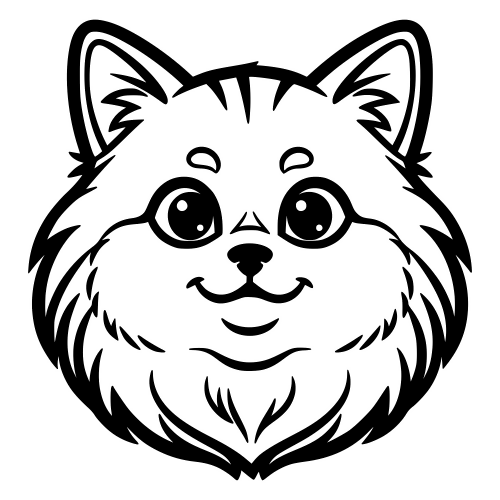 Ragamuffin Fluffy Cartoon - Digital File - XCS Friendly Digital My Custom Designs PDF