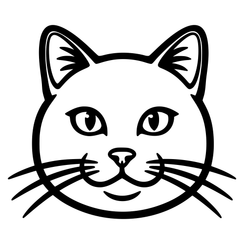 Ragdoll Cat Face - Digital File - XCS Friendly Digital My Custom Designs PDF