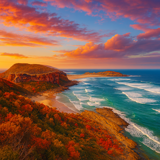 Robberg Nature Reserve - Garden Route South Africa - Africa-Rendered - Rendered - Digital File Digital My Custom Designs PDF