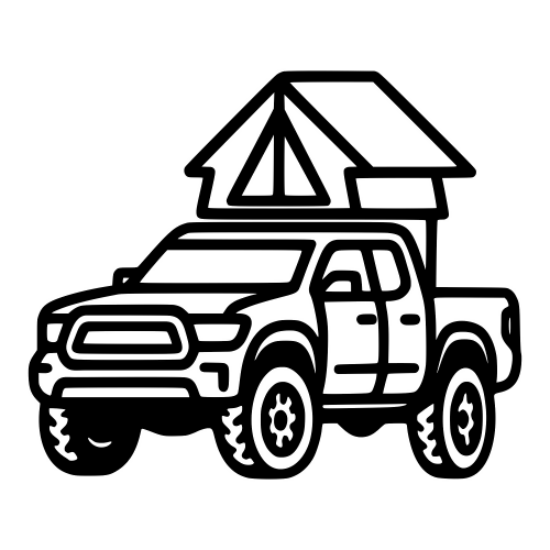 Rooftop Tent Truck - Digital File - XCS Friendly Digital My Custom Designs PDF