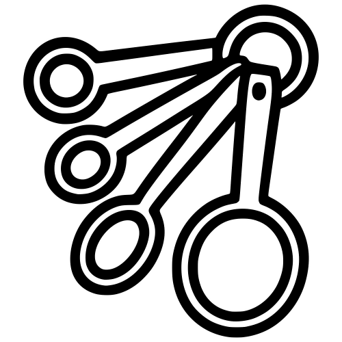 Measuring Spoon - Digital File - XCS Friendly Digital My Custom Designs PDF