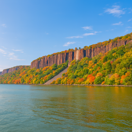 Palisades - Palisades Interstate Park - New Jersey United States - Rendered - Digital File Digital My Custom Designs PDF