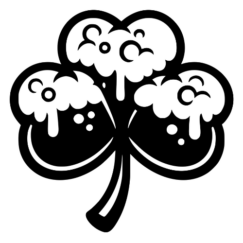 Beer Foam Clover Design - Digital File - XCS Friendly Digital My Custom Designs PDF