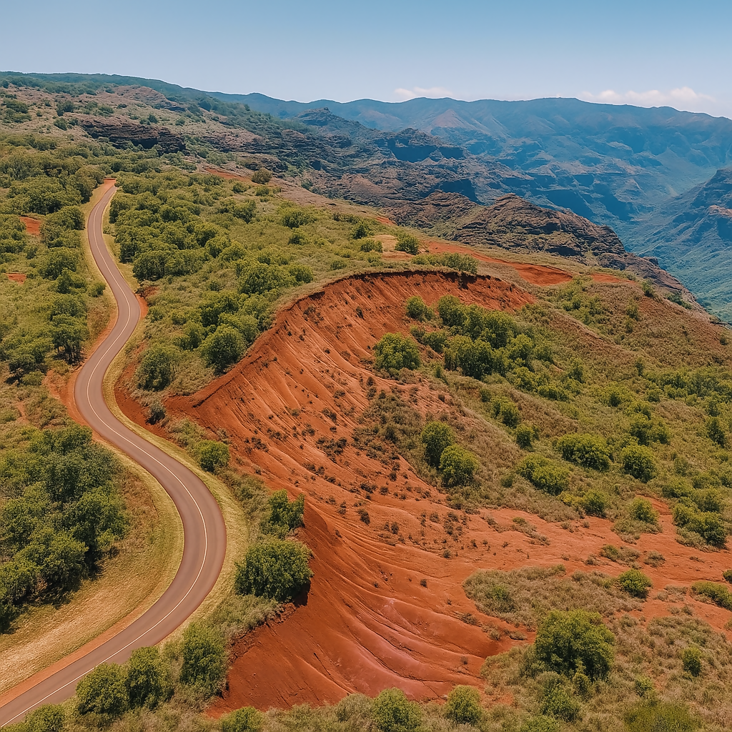 Waimea Canyon - Waimea Canyon State Park (Kauai) - Hawaii United States - Rendered - Digital File Digital My Custom Designs PDF