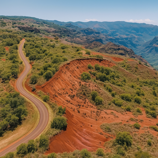 Waimea Canyon - Waimea Canyon State Park (Kauai) - Hawaii United States - Rendered - Digital File Digital My Custom Designs PDF