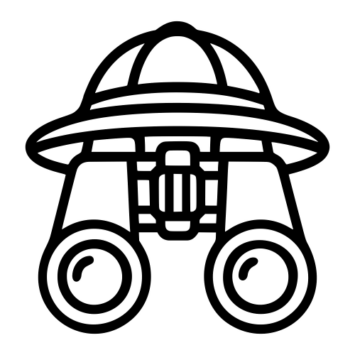 Safari Binoculars Design - Digital File - XCS Friendly Digital My Custom Designs PDF