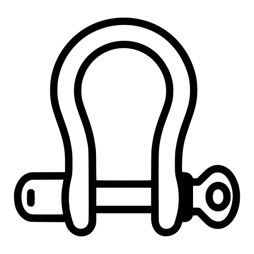 Sail Rigging Hardware (shackles) - Digital File - XCS Friendly Digital My Custom Designs PDF
