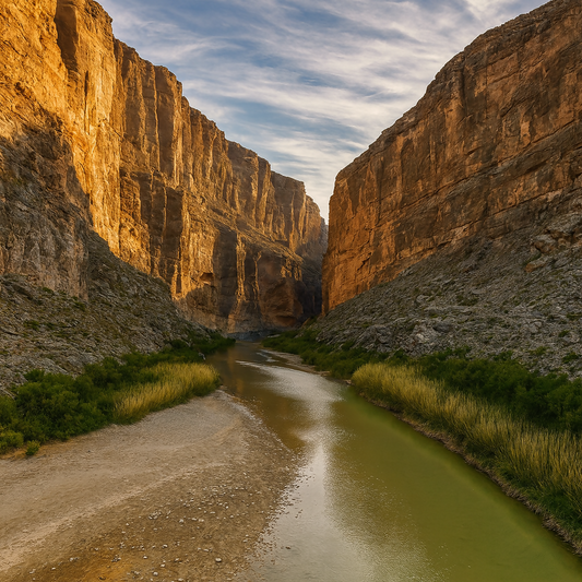 Santa Elena Canyon - Big Bend National Park-Texas United States - Rendered - Digital File Digital My Custom Designs PDF